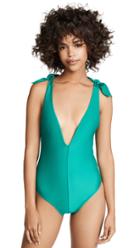 Zimmermann Heathers Tie One Piece Swimsuit