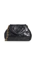 What Goes Around Comes Around Chanel Black Mini Shoulder Bag