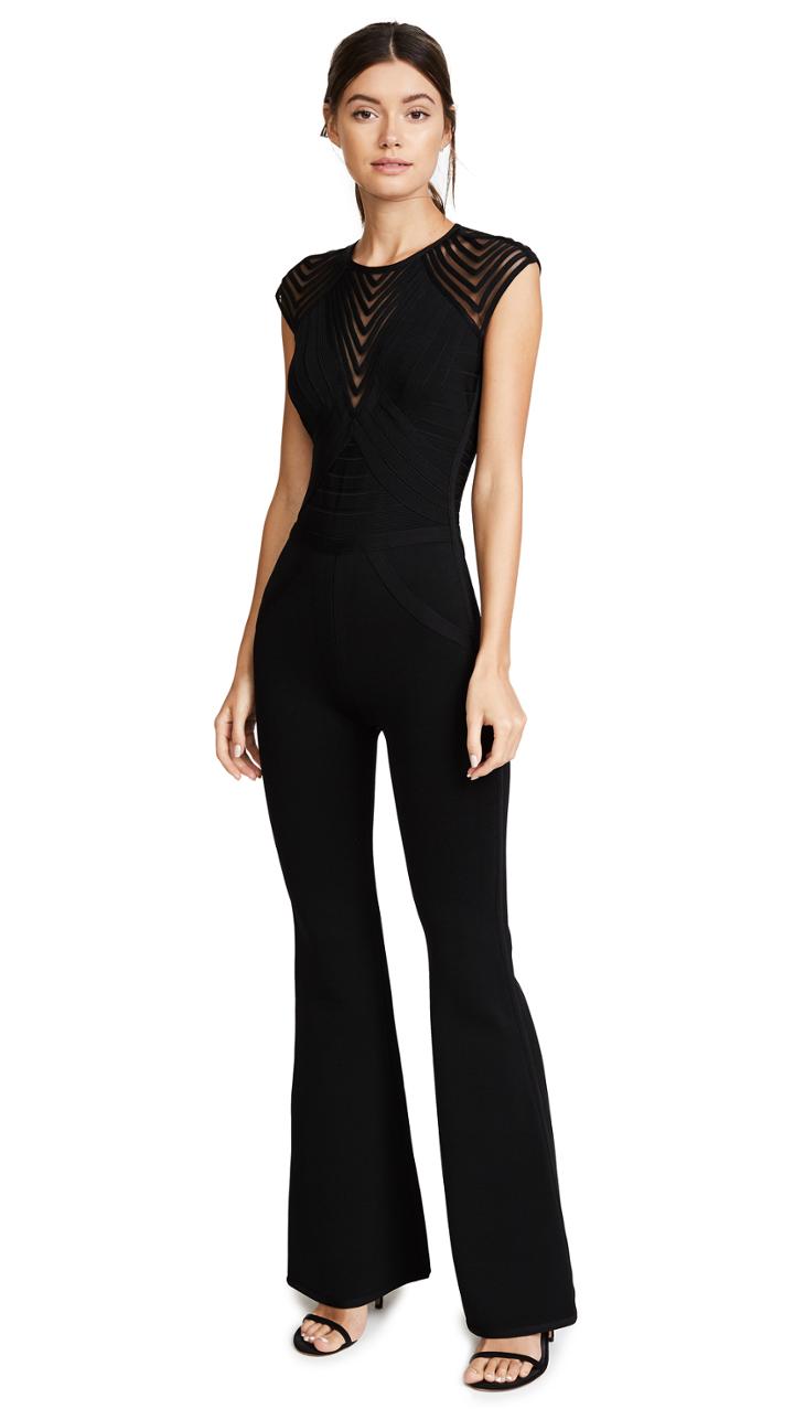 Herve Leger Marian Jumpsuit