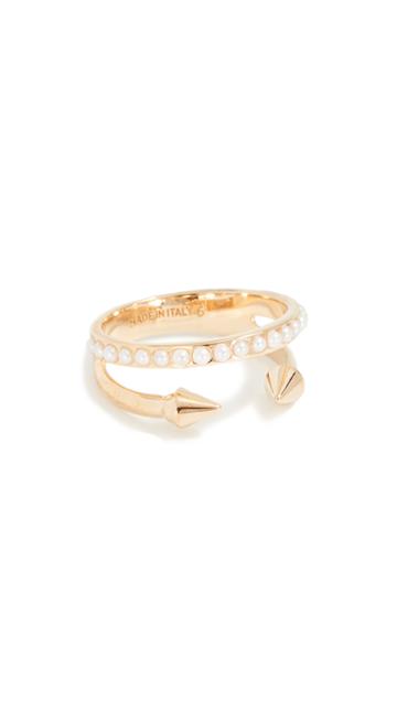 Vita Fede Ultra Mini Titan Freshwater Cultured Pearl Band Ring