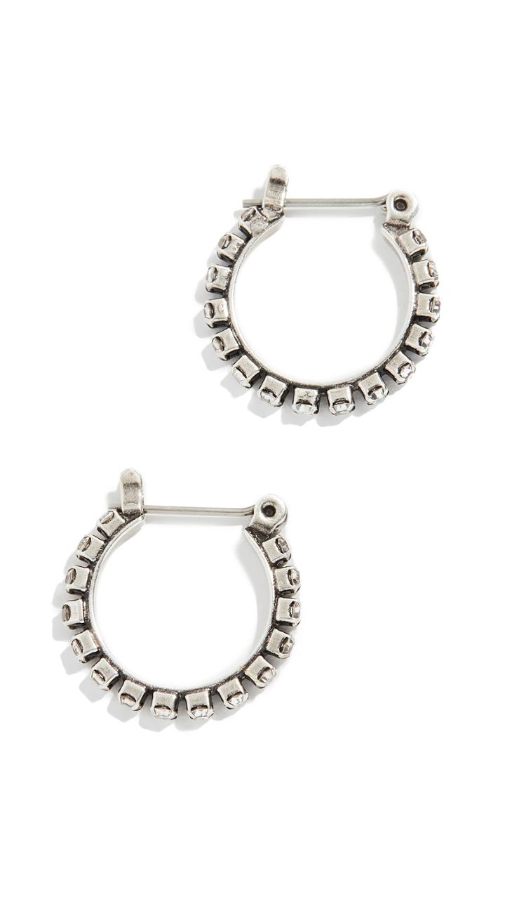 Luv Aj Baby Gemma Hoop Earrings