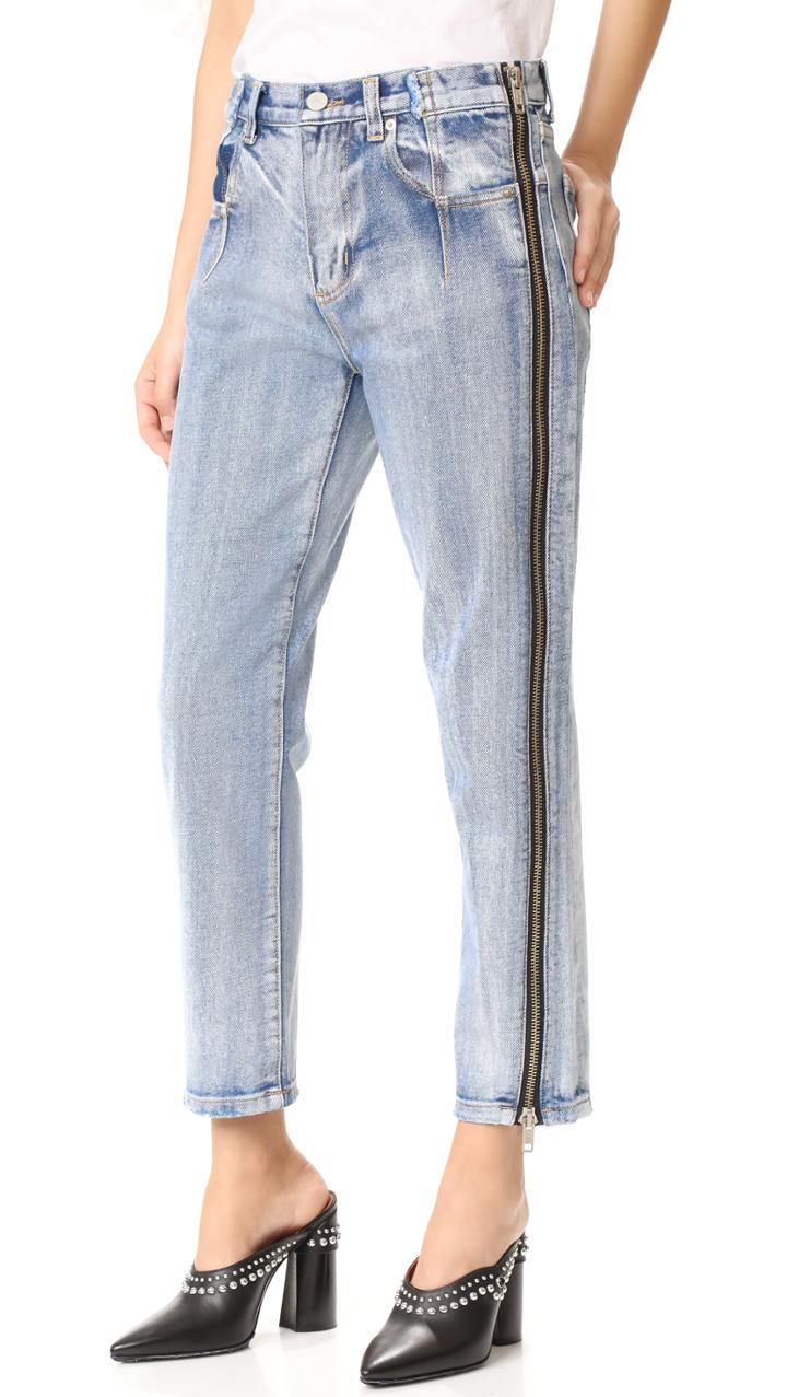 3 1 Phillip Lim Straight Jeans With Zipper