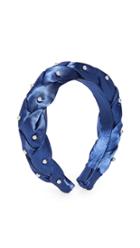 Namjosh Braided Imitation Pearl Embellished Headband