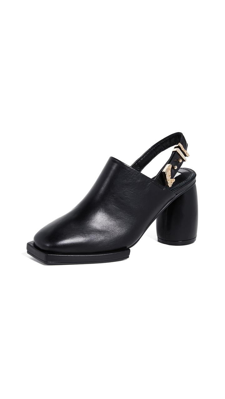 Reike Nen Square Platform Mules