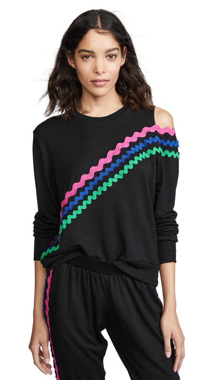 Terez Rickrack Sweatshirt