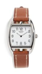 What Goes Around Comes Around Hermes Brn S Cape Cod Tonneau Bracelet