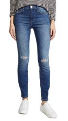 Current Elliott The High Waist Ankle Skinny Jeans