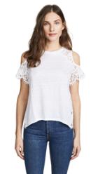 Generation Love London Lace Cold Shoulder Tee