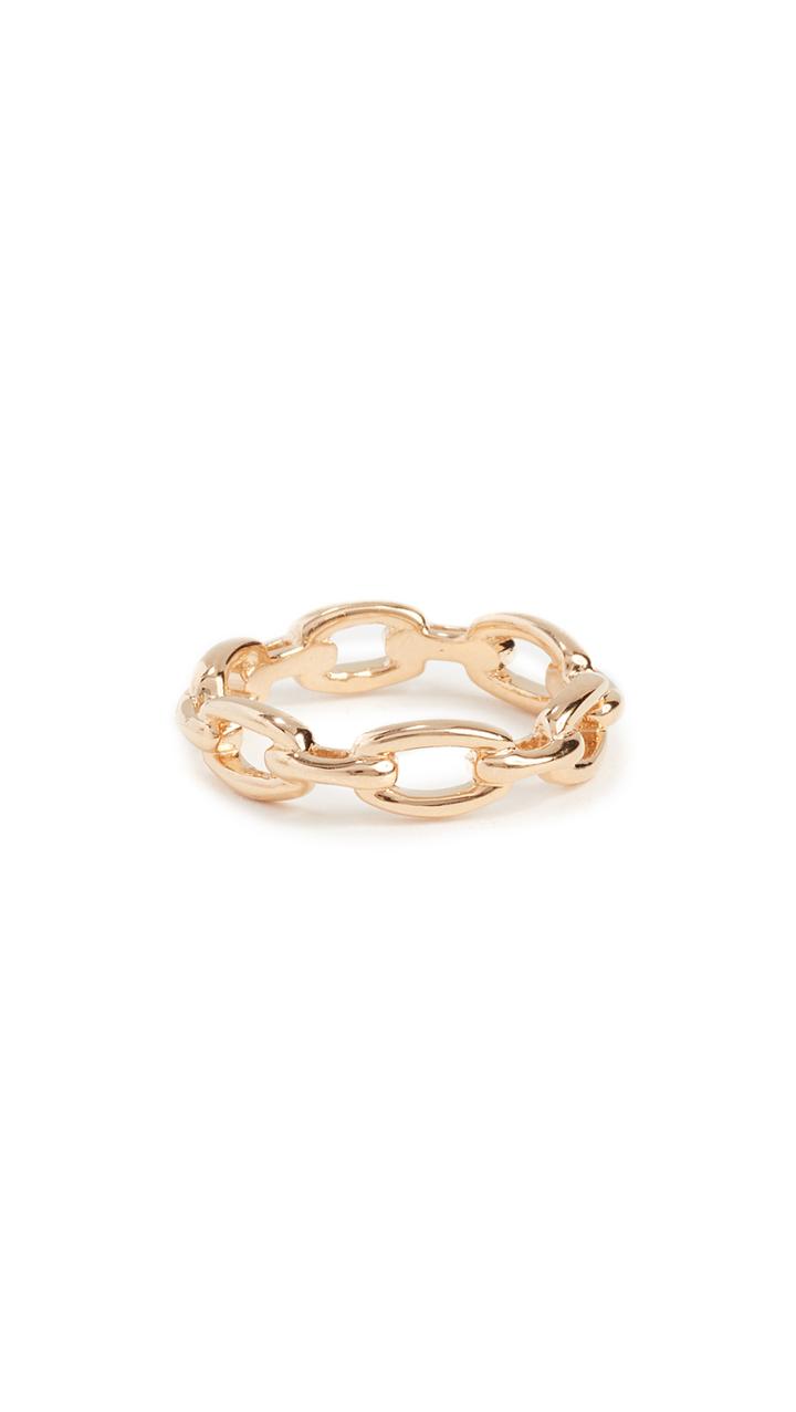 Jennifer Zeuner Jewelry Carmine Triple Ring