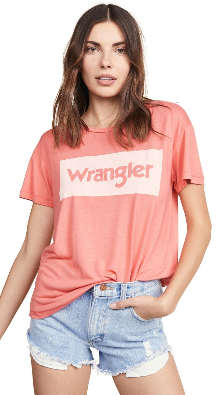 Wrangler Logo Tee