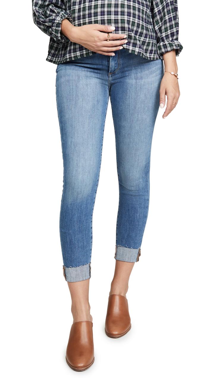 Joe S Jeans The Icon Raw Cuff Maternity Jeans