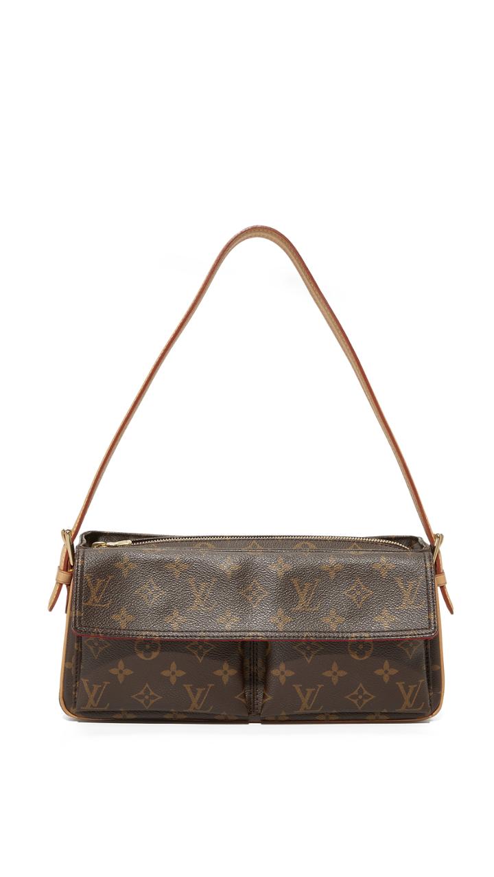 What Goes Around Comes Around Louis Vuitton Monogram Vicavite Shoulder Bag Previously Owned 