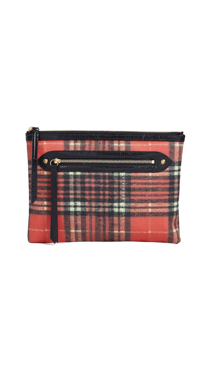 Isabel Marant Pazee Tartan Pouch