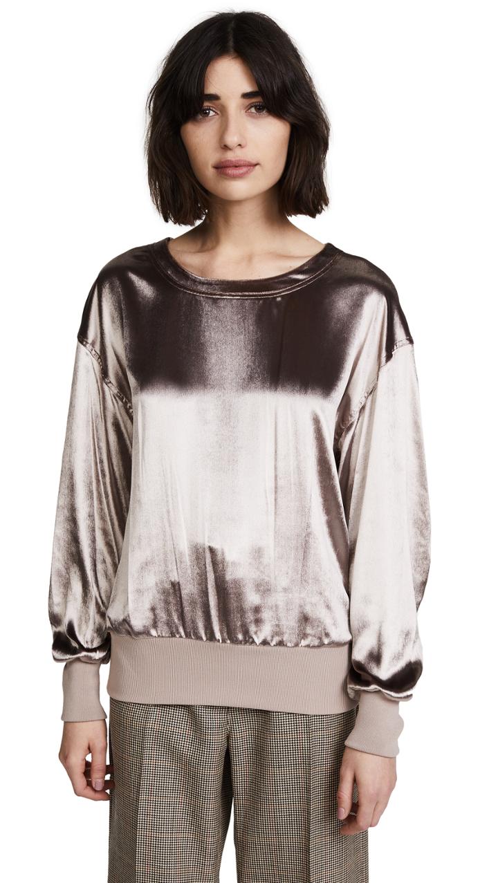 Rag Bone Velvet Pullover