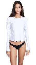 Cover Scallop Swim Tee