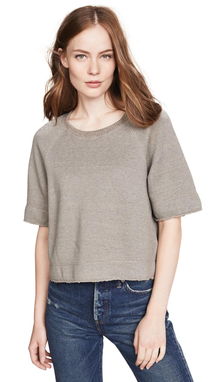 James Perse Boxy Sweat Top