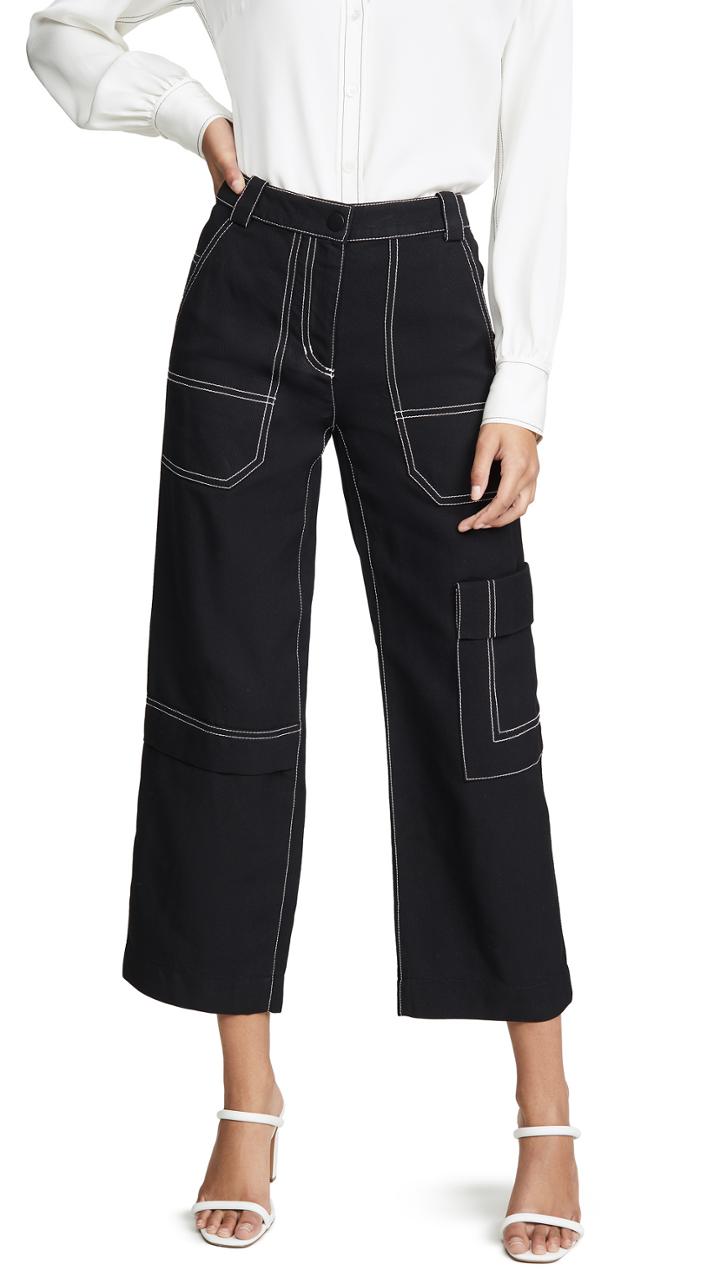 3 1 Phillip Lim Slim Denim Cargo Pants
