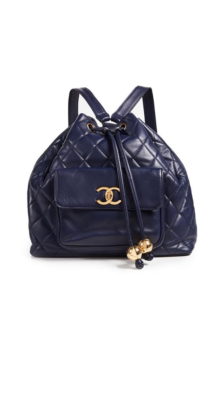 What Goes Around Comes Around Chanel Large Backpack