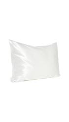 Slip White Queen Pillow Case Pink Sleep Mask
