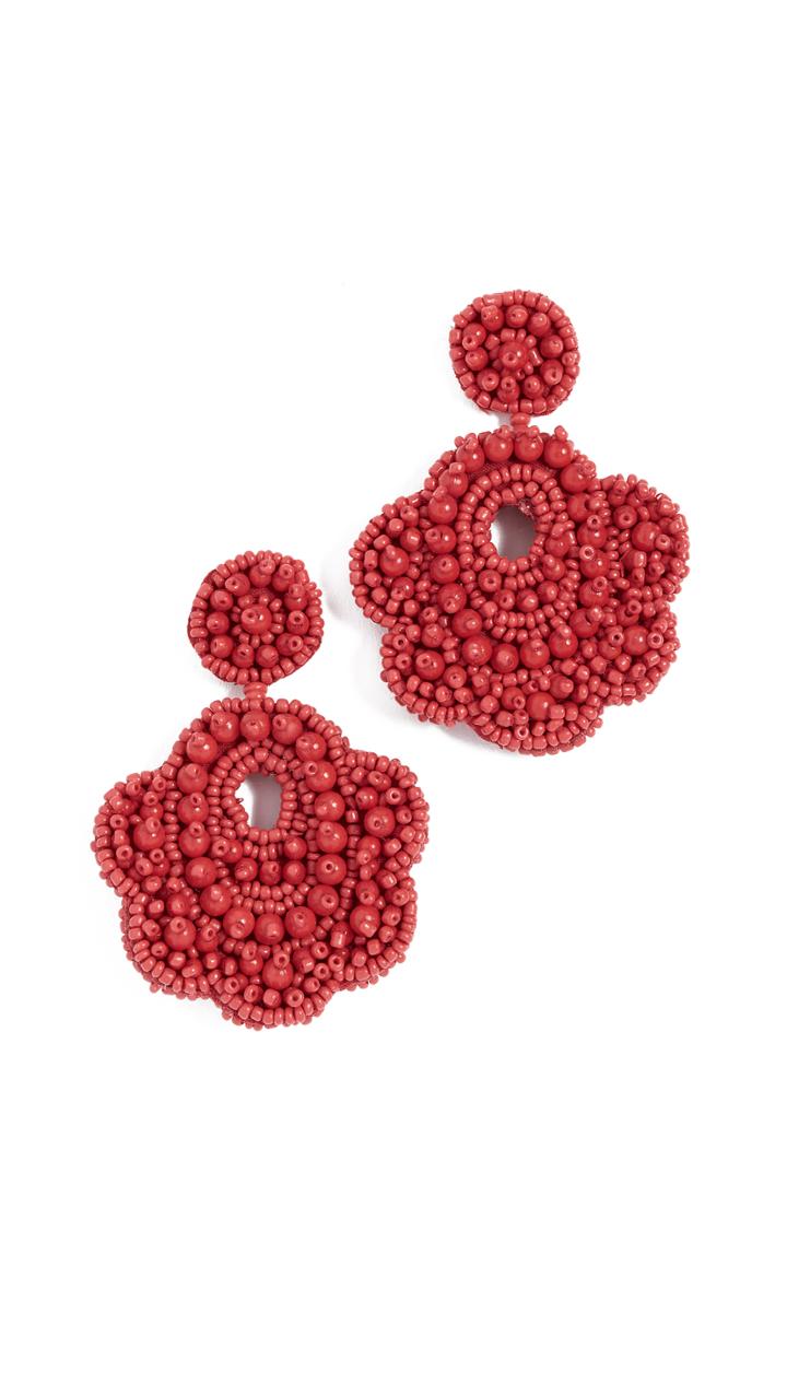 Baublebar Oversized Mixed Bead Statement Drop Earrings