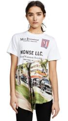 Monse Torn Scenic Shirt Tail
