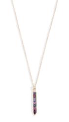 Jane Taylor 14k Vertical Arrow Necklace