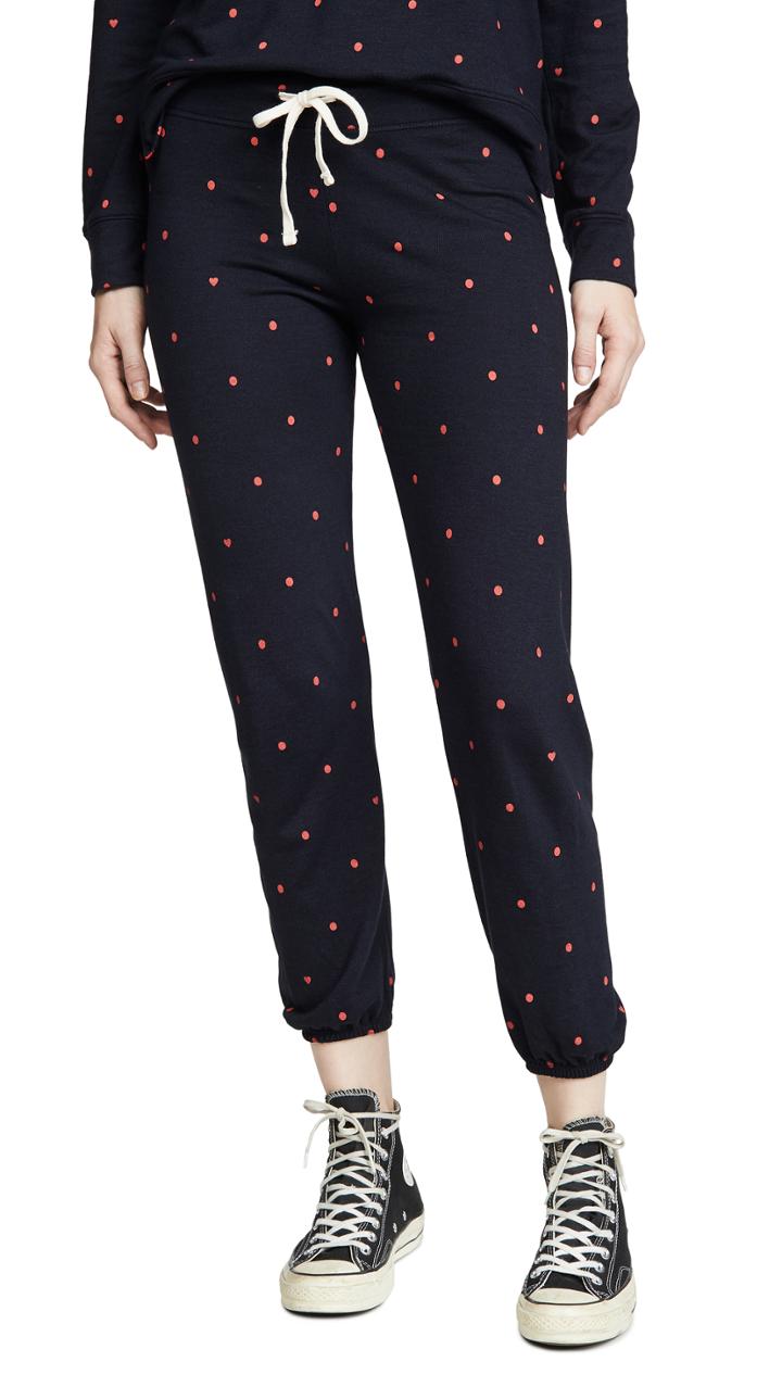 Sundry Polka Dot Sweatpants