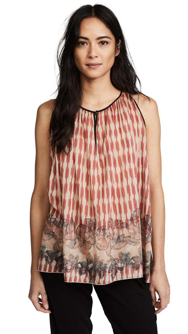 Forte Forte Printed Voile Top
