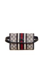 What Goes Around Comes Around Gucci Coated Canvas Waist Pouch