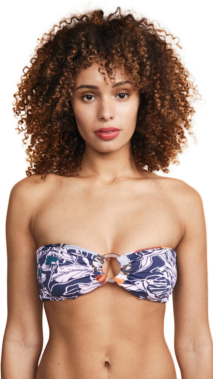 Maaji Loops And Hoops Bandeau Bikini Top