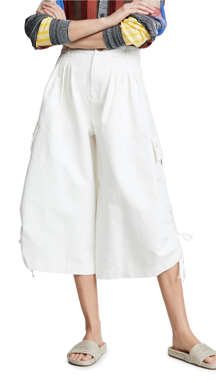 See By Chloe Cropped Cargo Pants