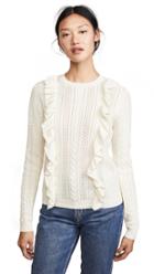 Birds Of Paradis The Elise Ruffle Sweater