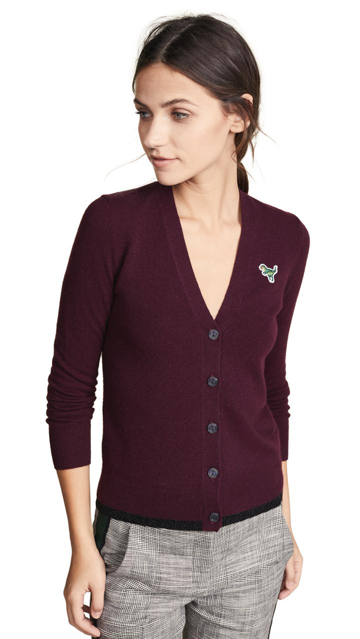 Coach 1941 Cardigan With Rexy Patch