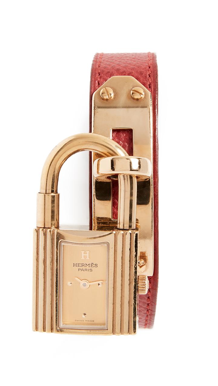 What Goes Around Comes Around 9mm Hermes Kelly Watch