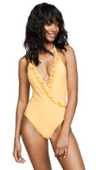 Solid Striped Nadine Swimsuit
