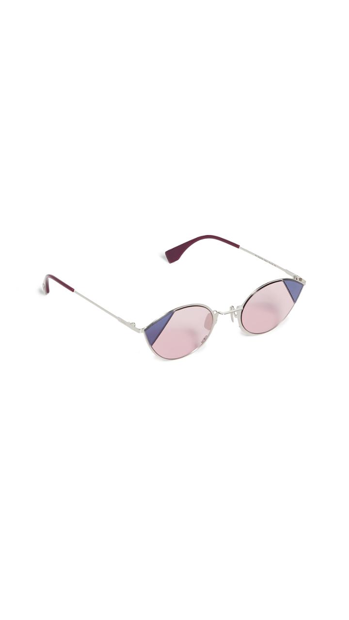 Fendi Narrow Cat Eye Sunglasses