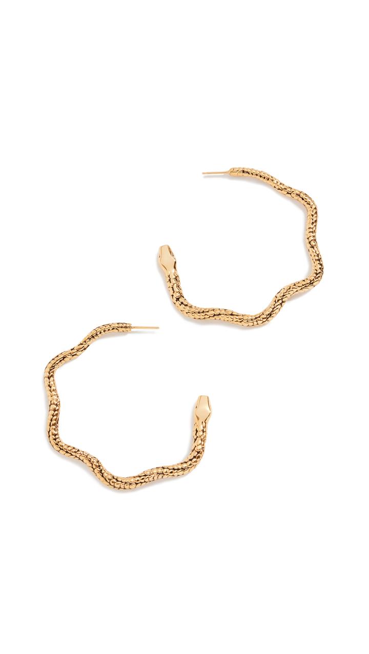 Aurelie Bidermann Thalia Hoop Earrings