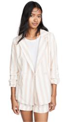 Chriselle Lim Collection Blush Stripe Blazer