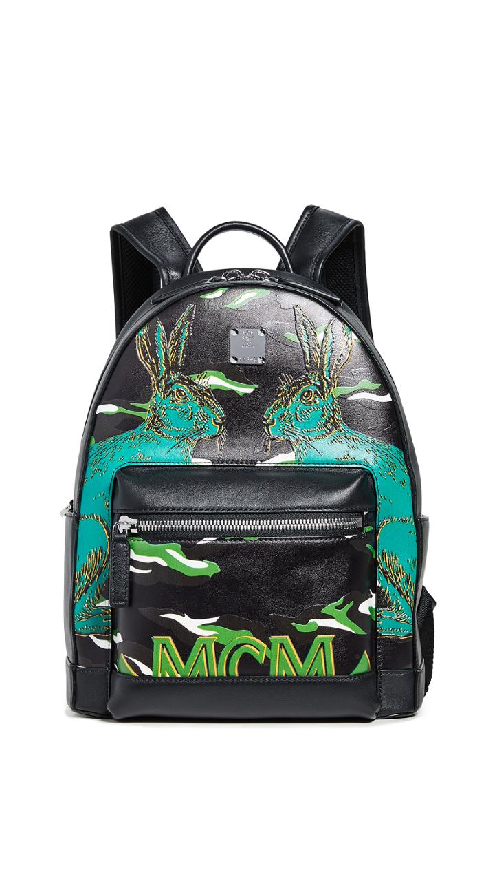 Mcm Stark Pop Rabbit Backpack