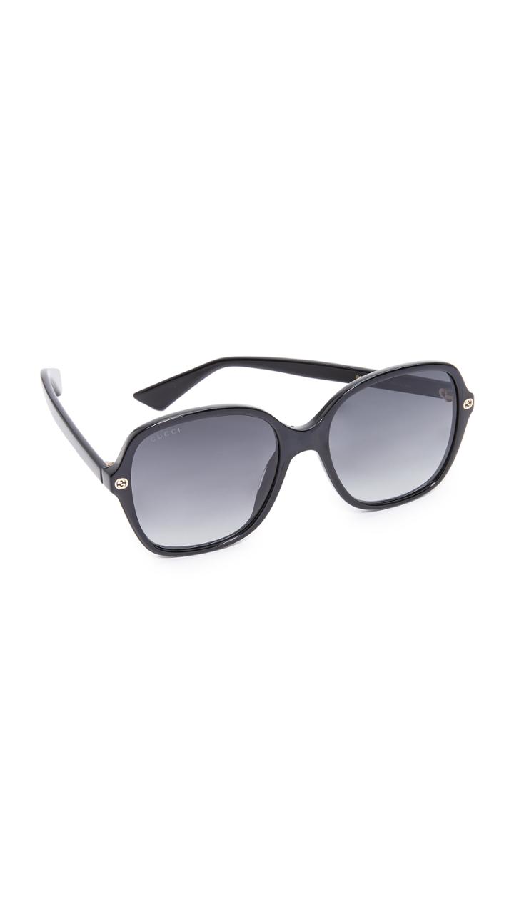 Gucci Sensual Romanticism Rectangle Sunglasses