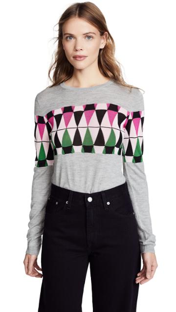 No 21 Collared Knitwear Top