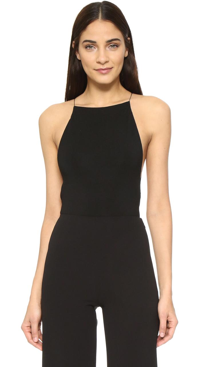T By Alexander Wang Criss Cross Back Bodysuit