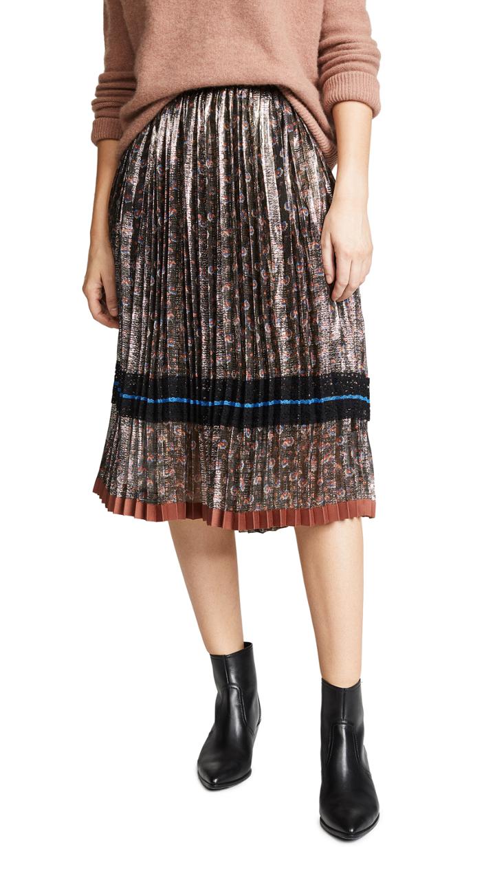 Coach 1941 Daisy Pleated Skirt