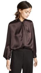 Vince Neck Knot Blouse