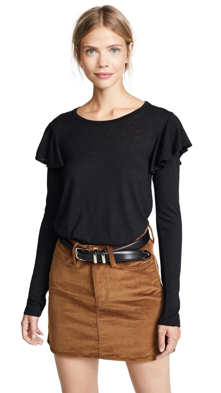 Velvet Yolie Long Sleeve Tee