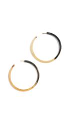 Soko Large Horn Hoop Earrings
