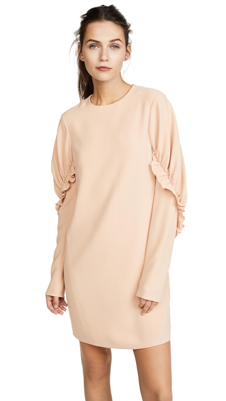 Tibi Short Ruffle Dress