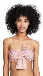 Pilyq Milly Knot Bandeau Bikini Top