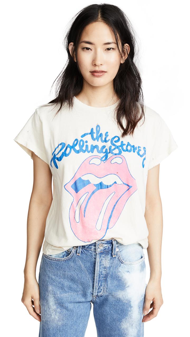 Madeworn Rock The Rolling Stones Tee