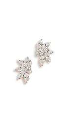 Adina Reyter 14k Grace Half Flower Marquise Post Earrings
